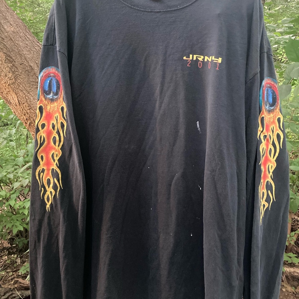 Vintage 2001 Journey Concert Tour Long Sleeve T-Shirt Men’s XXL JRNY Y2K
